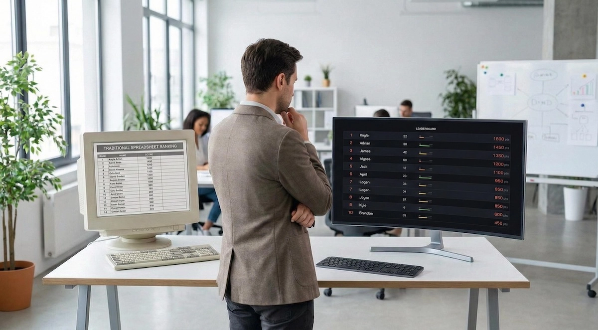 How to create a dynamic online leaderboard instead of Excel